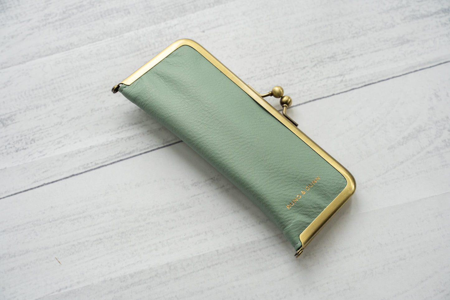 RUNO & DUNN がま口ペンケース