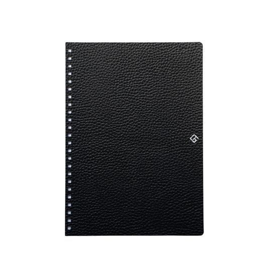 GRID LIFE PLANNER Leather Front (Genuine Leather Cover)