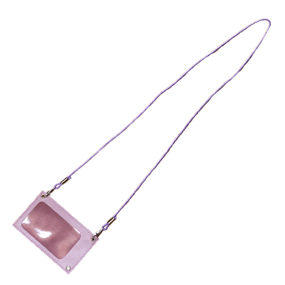ID holder that can be used both vertically and horizontally dünn id holder